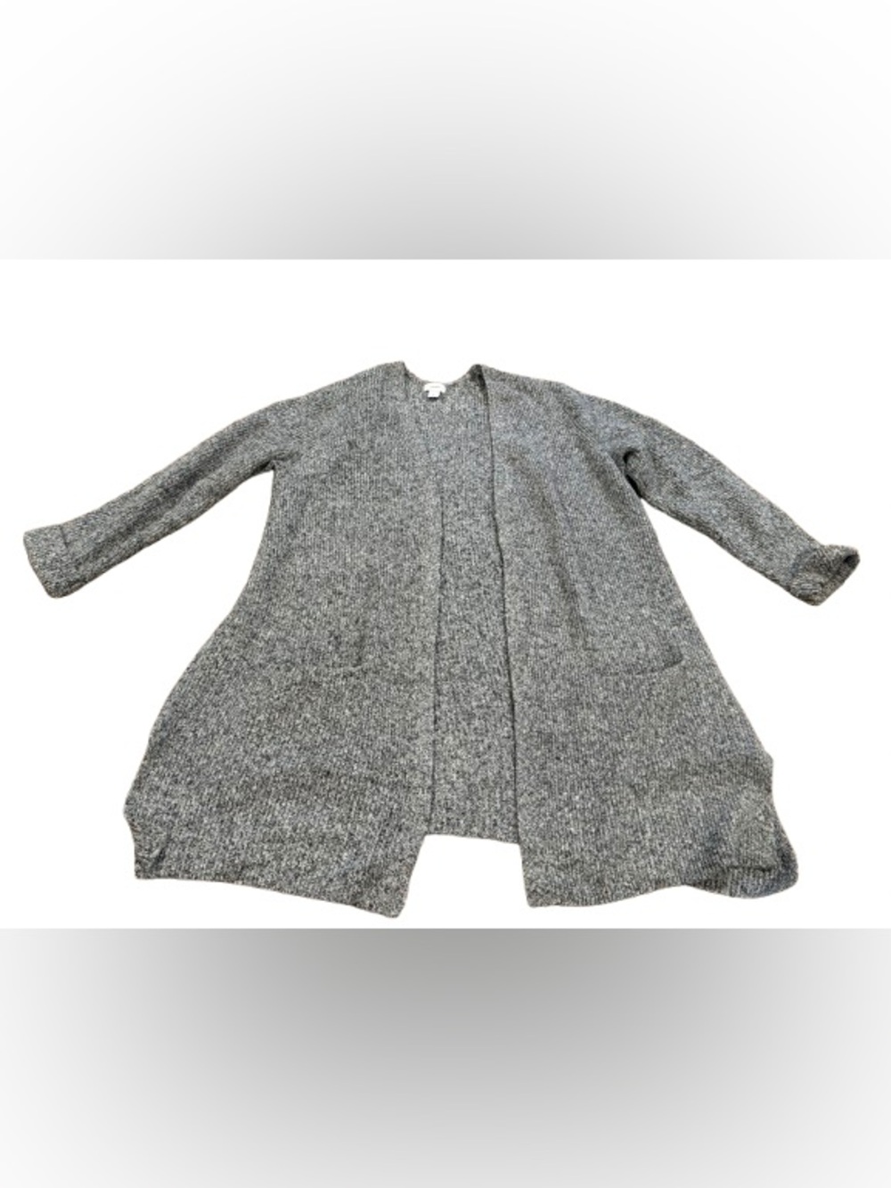 Old Navy Women’s Heather Gray Open-Front Cardigan Size Extra Large